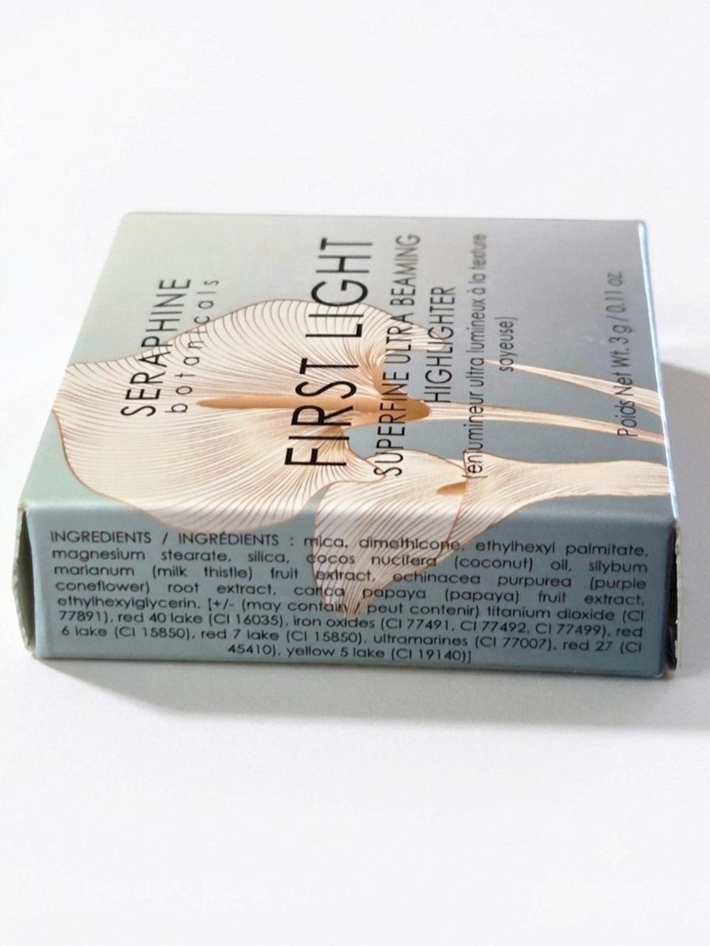 NIB Seraphine Botanicals First Light Superfine Highlighter Melon Sorbet Vegan - Picture 7 of 7